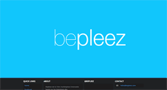 Desktop Screenshot of bepleez.com